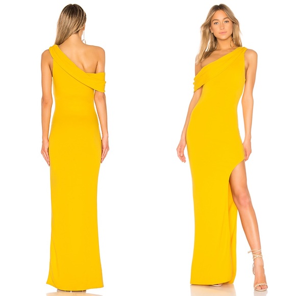 Lovers + Friends Dresses & Skirts - Lovers + Friends Marigold Gown in Marigold Yellow